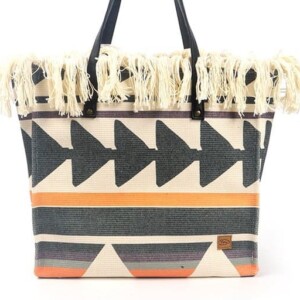 Mix color schoudertas / shopper Nes