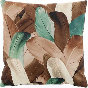 Unique Living Kussen Plumas Print 45x45cm Dessin 2