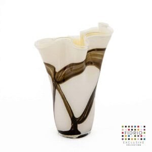 Fidrio vase Wave 35cm Bruno