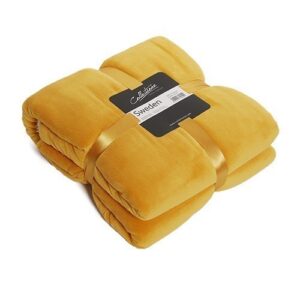 Plaid Sweden 150x200cm Golden Glow