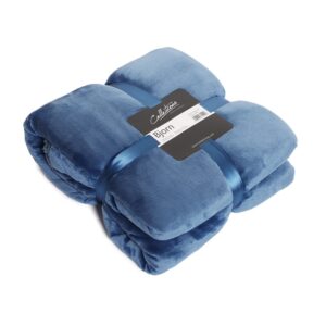 Plaid Bjorn150x200cm Copen Blue