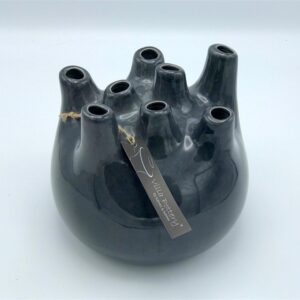 Vaas Isabelle Donker Grijs groot Villa Pottery - 1