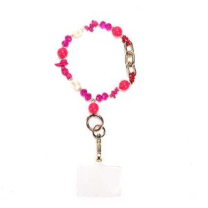 Im Dutch Roze telefoon & sleutel-hanger Olbia