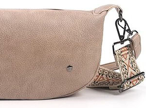 Taupe crossbody tasje Brixton