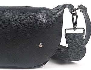 Zwarte crossbody tasje Brixton