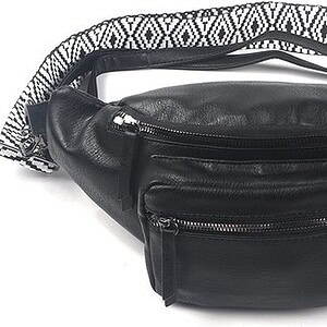 Zwart crossbody tasje Campos