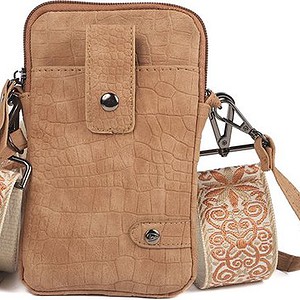 Camel telefoontasje / schoudertasje Braca