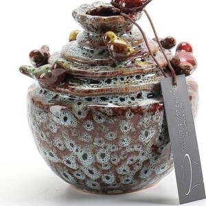 Licht Blauwe vaas Grenada