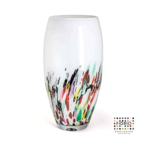 Fidrio vaas Oval H40 CORAL