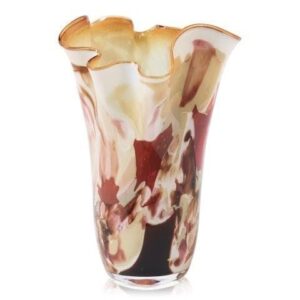 Fidrio vaas Wave 35cm Earth