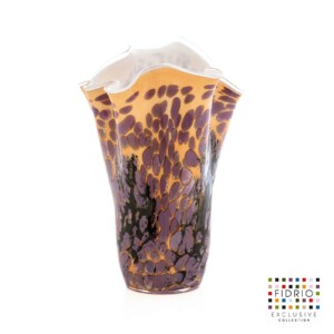 Fidrio vaas Wave 35cm TRICOLOR