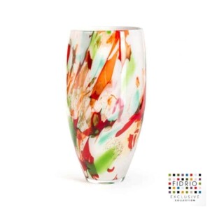 Fidrio vaas Oval  30cm Mixed Colors