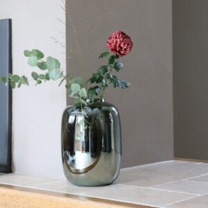 Vase the World Vaas Artic gloss grey 3 _ Vase The World