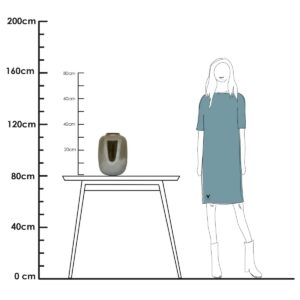 Vase the World Vaas Artic gloss grey 4 _ Vase The World